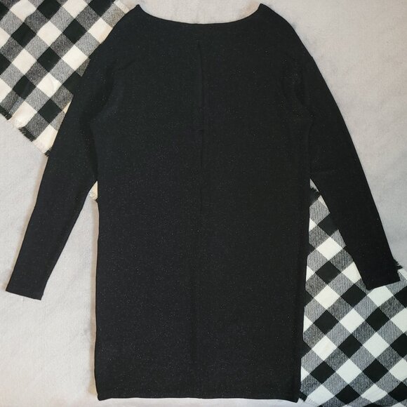 S | Dex | Starshade Metallic Stretch Evening Dress - Picture 5 of 8